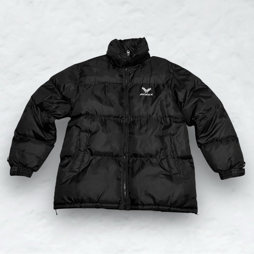 AVIREX Retro Men's Puffer Jacket (No Hood)